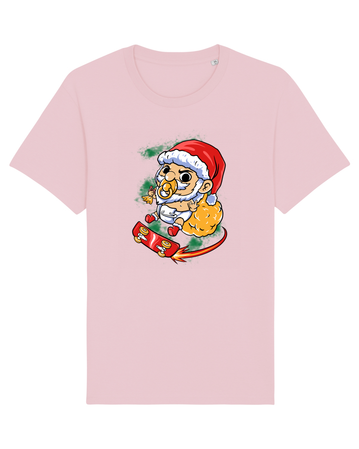 Tricou mânecă scurtă Unisex Rocker Cotton Pink
