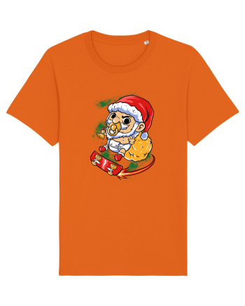 BABY SANTA SKATEBOARDER Bright Orange