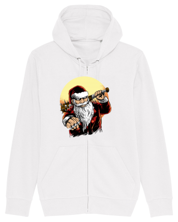 BADASS SANTA White