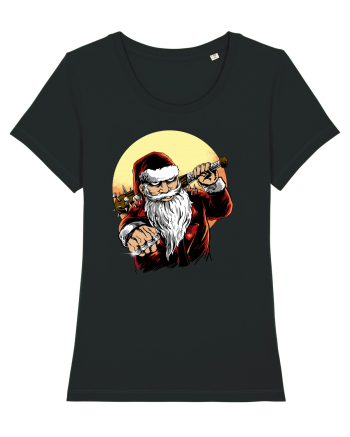 BADASS SANTA Black