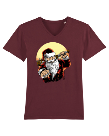 BADASS SANTA Burgundy