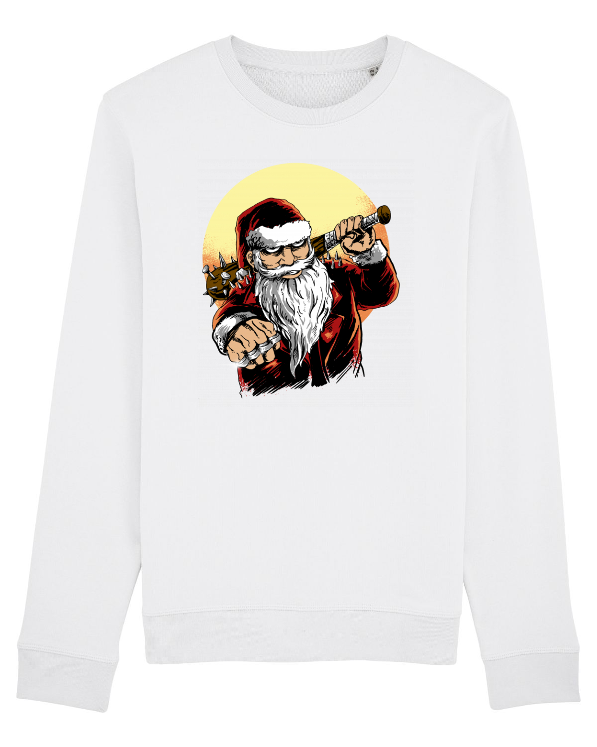 Bluză mânecă lungă Unisex Rise White