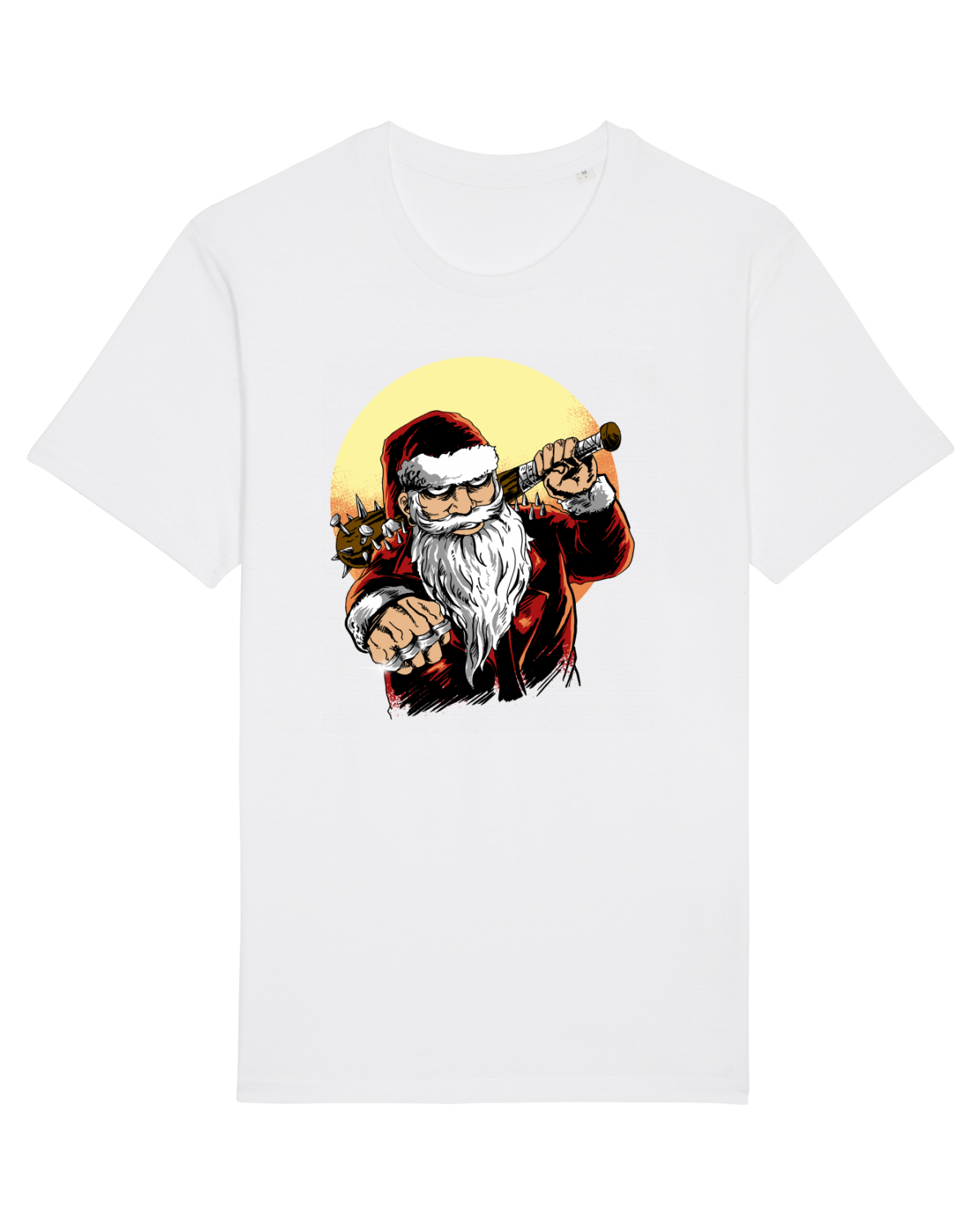 Tricou mânecă scurtă Unisex Rocker White