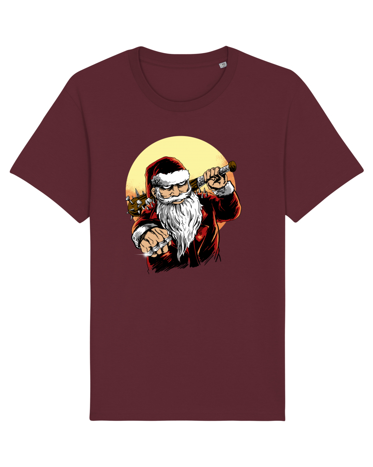 Tricou mânecă scurtă Unisex Rocker Burgundy