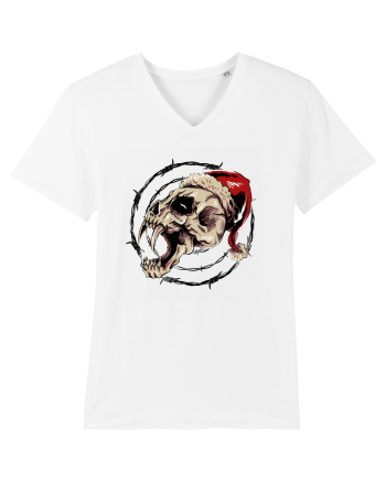 BLOODY SCREAMING SANTA White