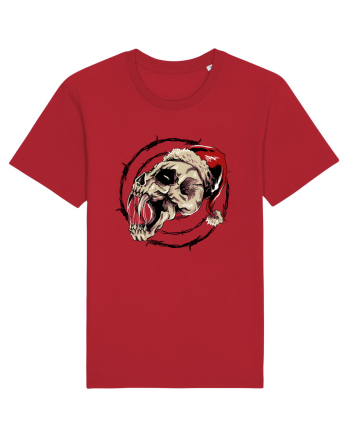BLOODY SCREAMING SANTA Red