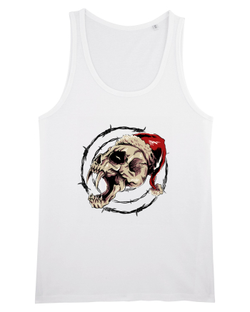 BLOODY SCREAMING SANTA White