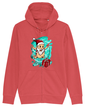 SANTA'S DEEP SURPRIZE Carmine Red