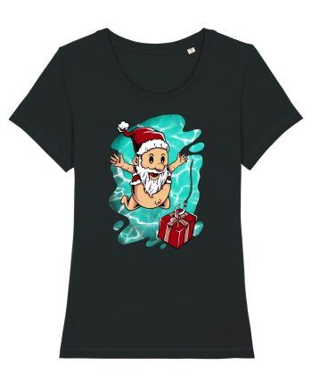 SANTA'S DEEP SURPRIZE Black