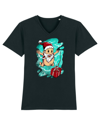SANTA'S DEEP SURPRIZE Black