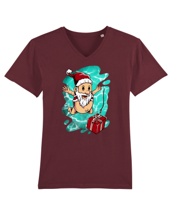 SANTA'S DEEP SURPRIZE Burgundy