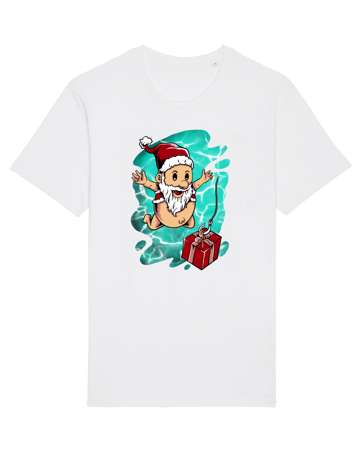 Tricou mânecă scurtă Unisex Rocker White