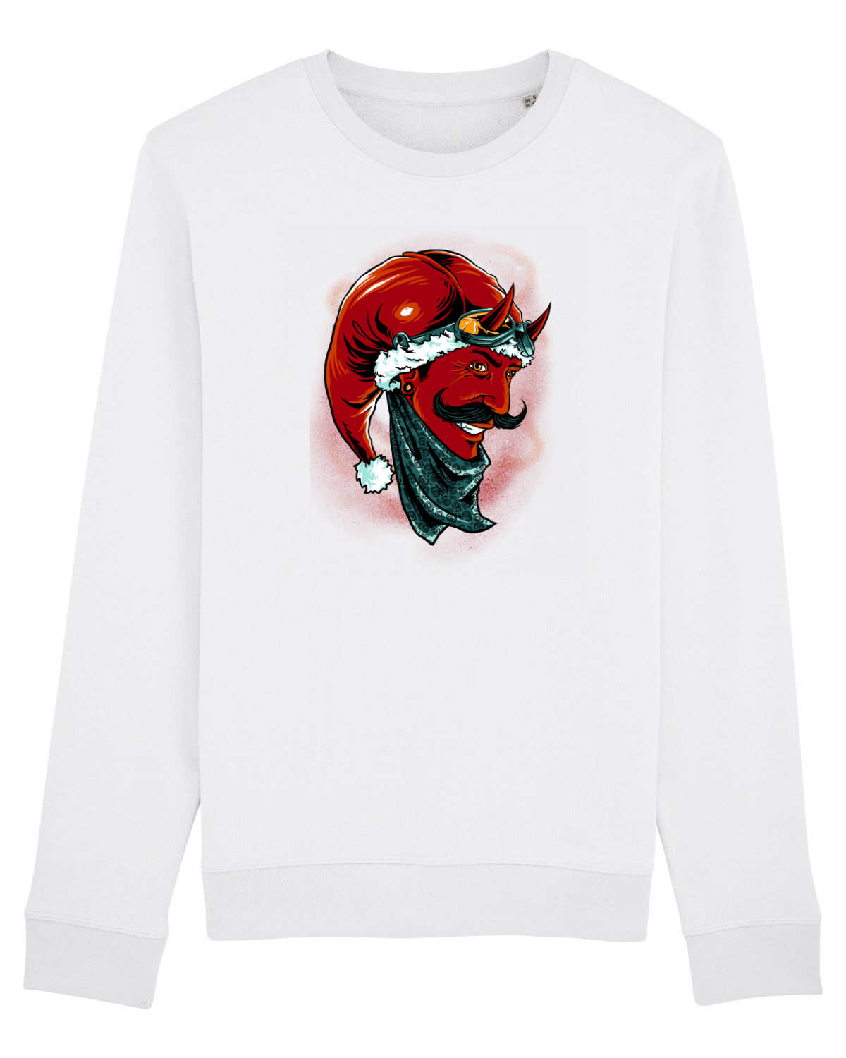 Bluză mânecă lungă Unisex Rise White