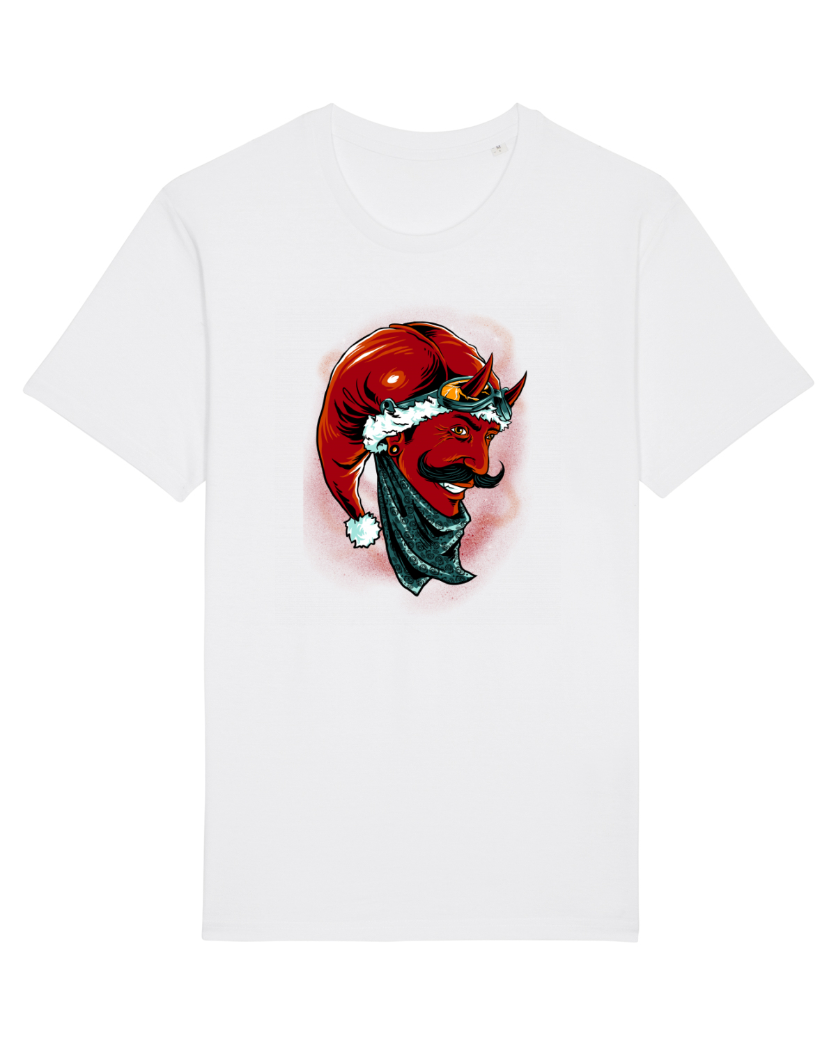 Tricou mânecă scurtă Unisex Rocker White