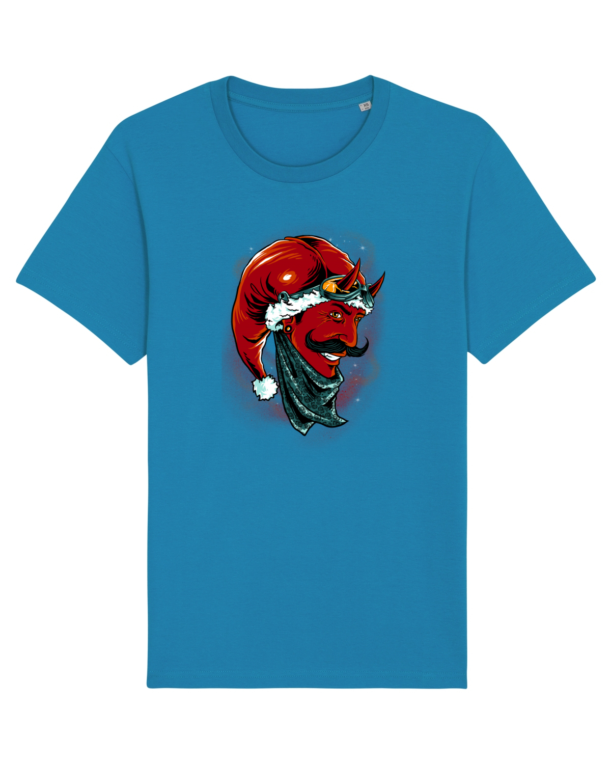 Tricou mânecă scurtă Unisex Rocker Azur