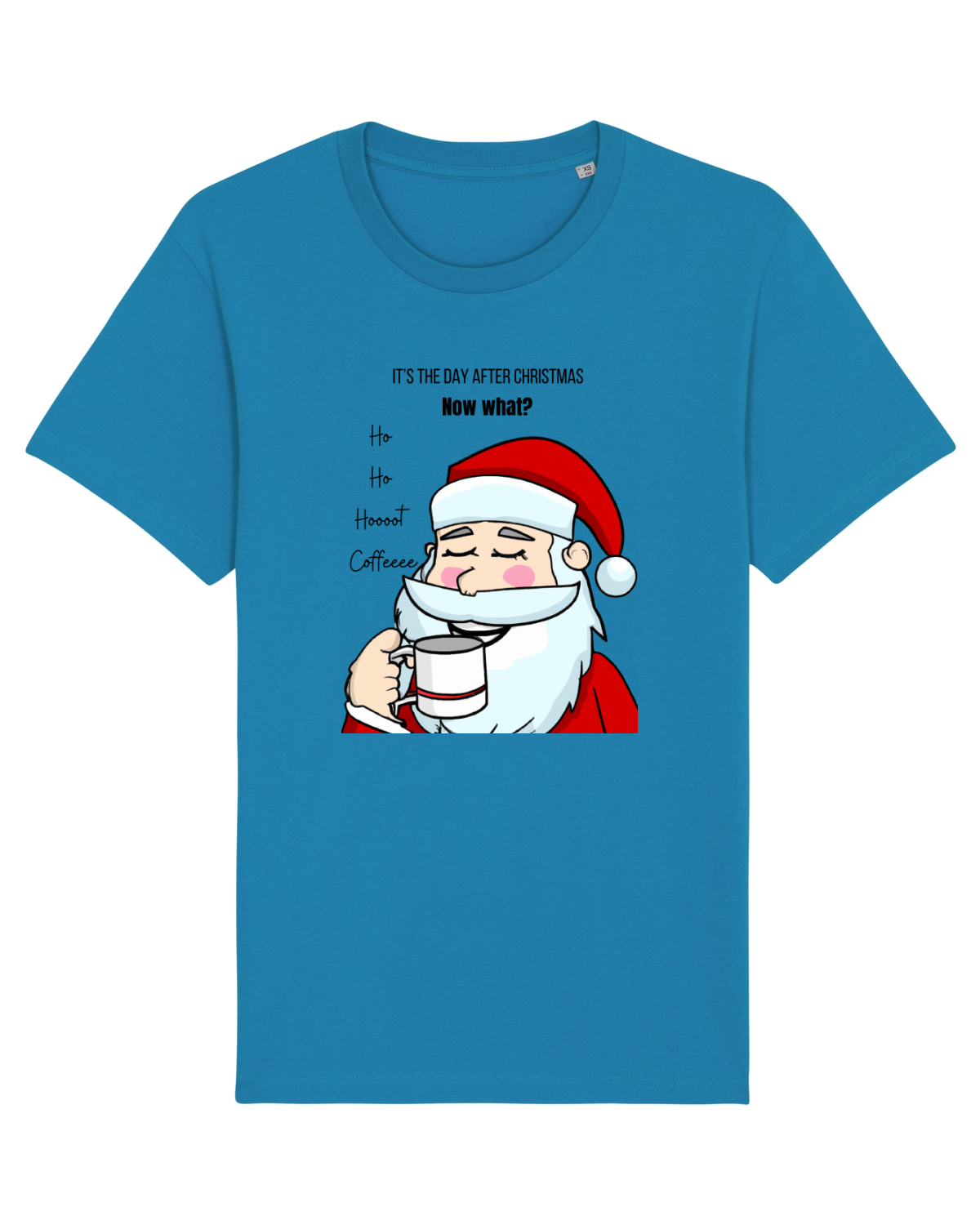 Tricou mânecă scurtă Unisex Rocker Azur
