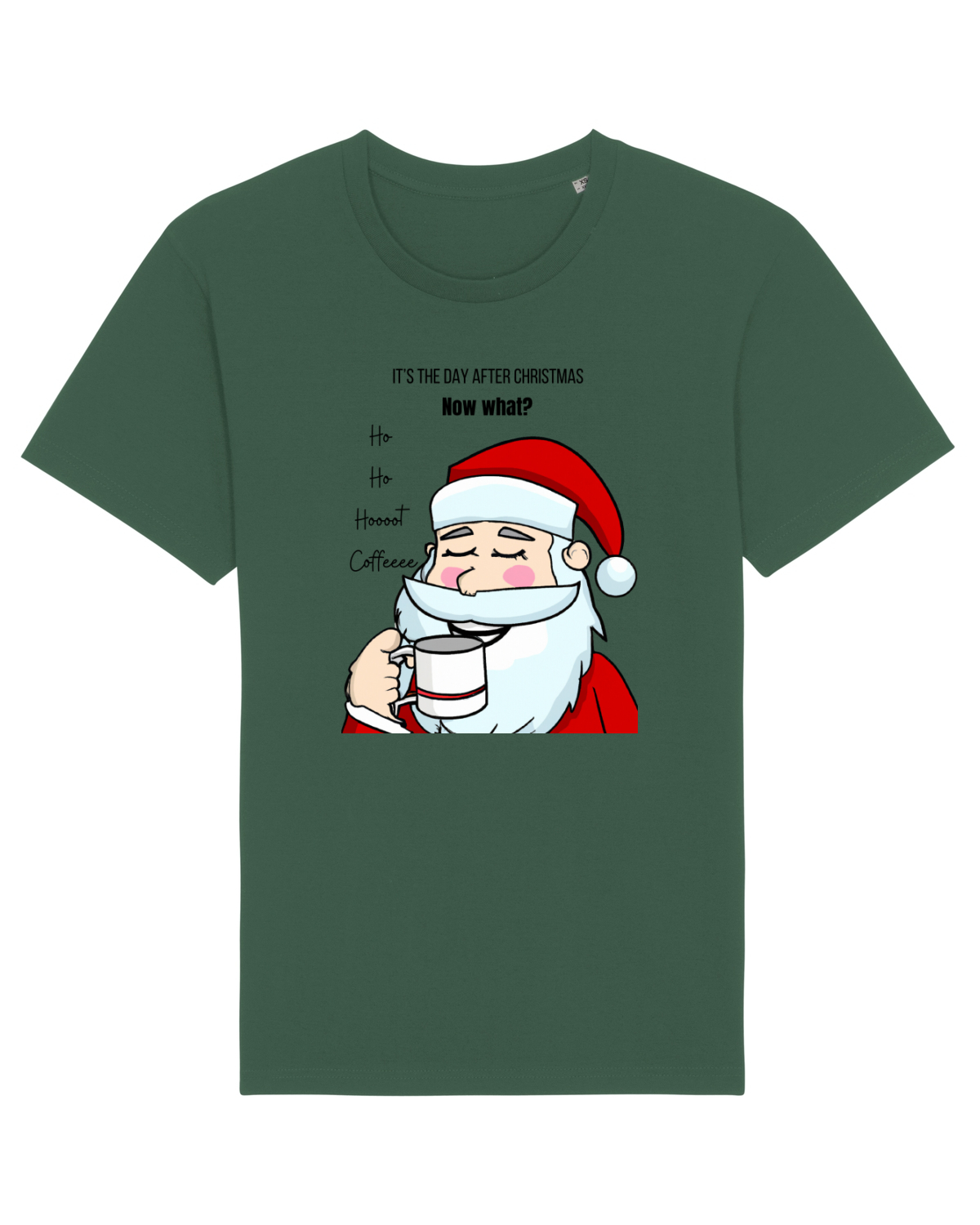 Tricou mânecă scurtă Unisex Rocker Bottle Green
