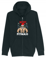 Merry Fitmas Holiday Workout T-Shirt Hanorac cu fermoar Unisex Connector