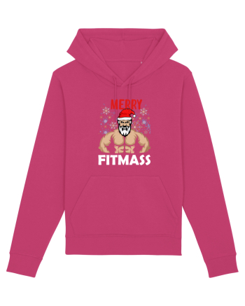 Merry Fitmas Holiday Workout T-Shirt Raspberry