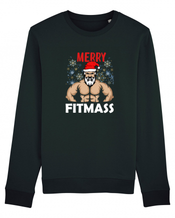 Merry Fitmas Holiday Workout T-Shirt Bluză mânecă lungă Unisex Rise