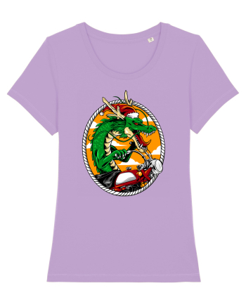 SANTA DRAGON RIDER Lavender Dawn