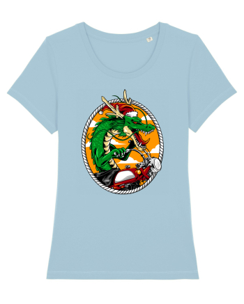 SANTA DRAGON RIDER Sky Blue