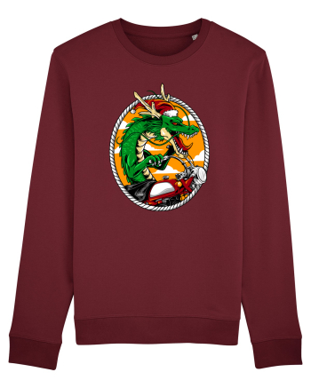 SANTA DRAGON RIDER Burgundy