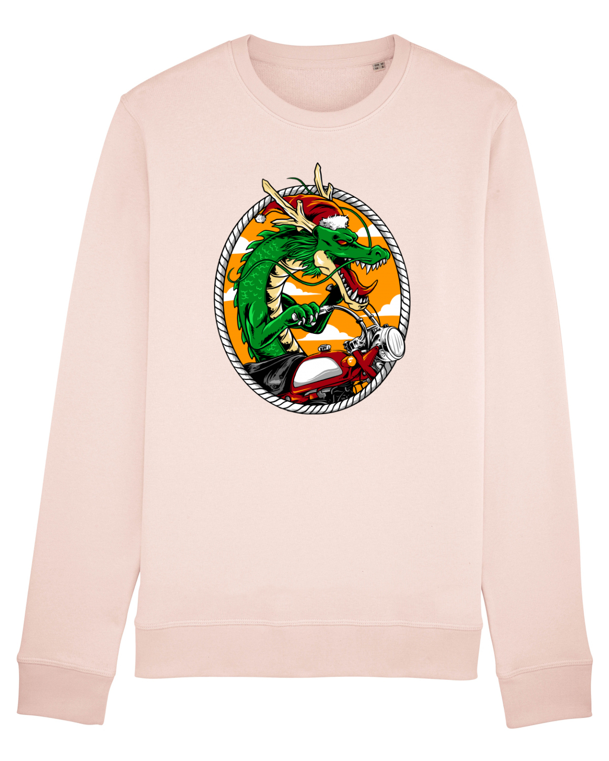 Bluză mânecă lungă Unisex Rise Candy Pink