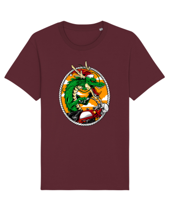 SANTA DRAGON RIDER Burgundy