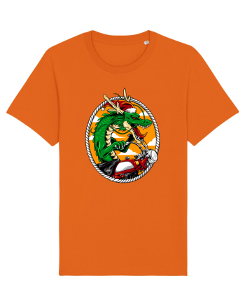 SANTA DRAGON RIDER Bright Orange