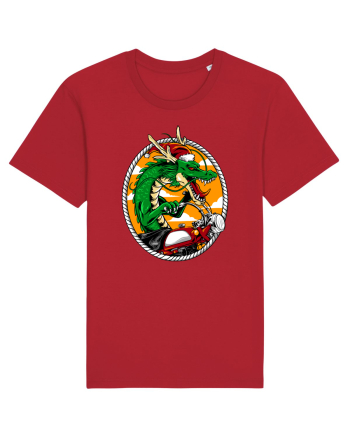 SANTA DRAGON RIDER Red