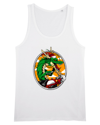 SANTA DRAGON RIDER White