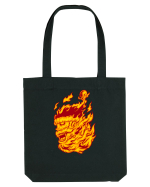 FLAME OF SANTA Sacoșă textilă