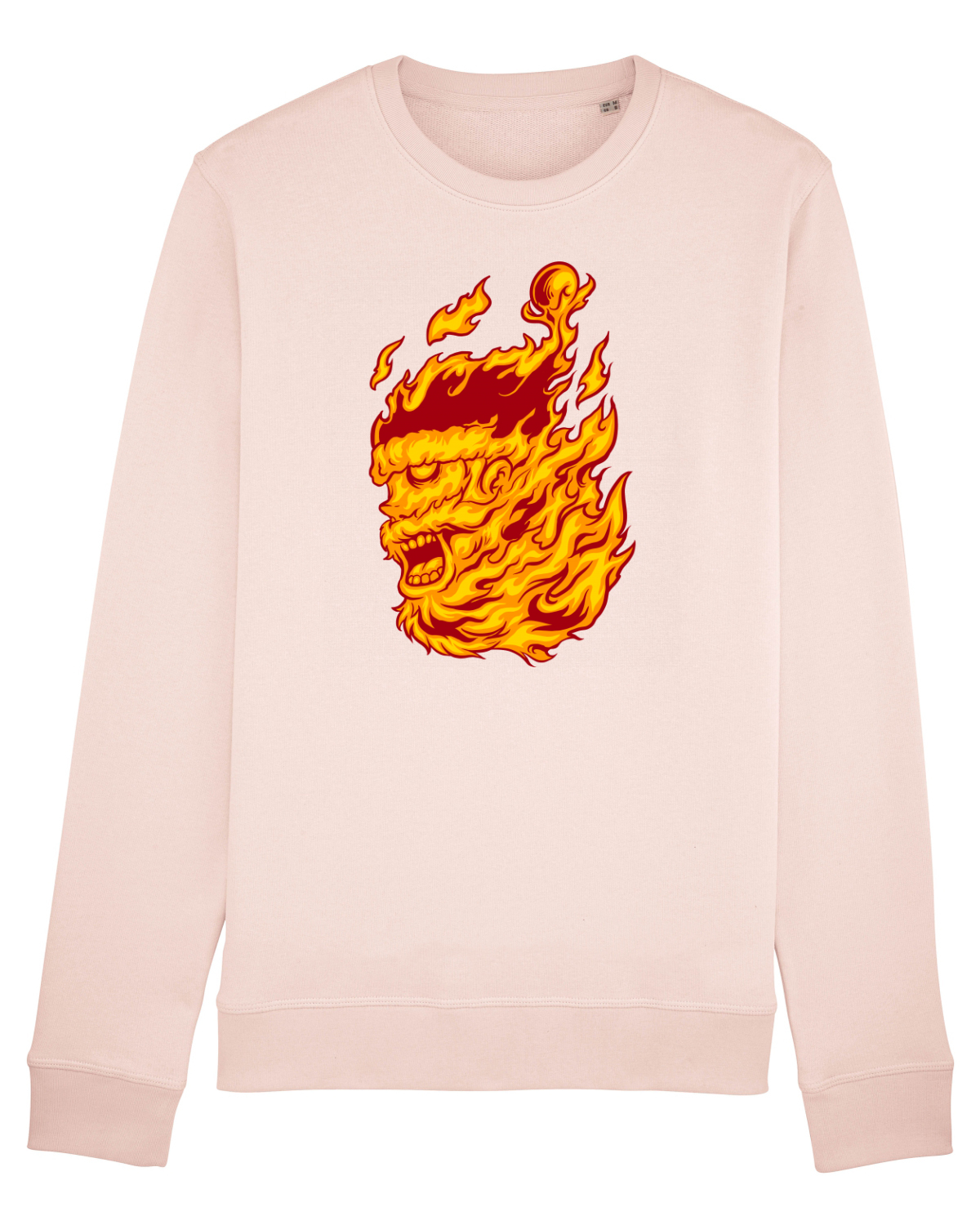 Bluză mânecă lungă Unisex Rise Candy Pink
