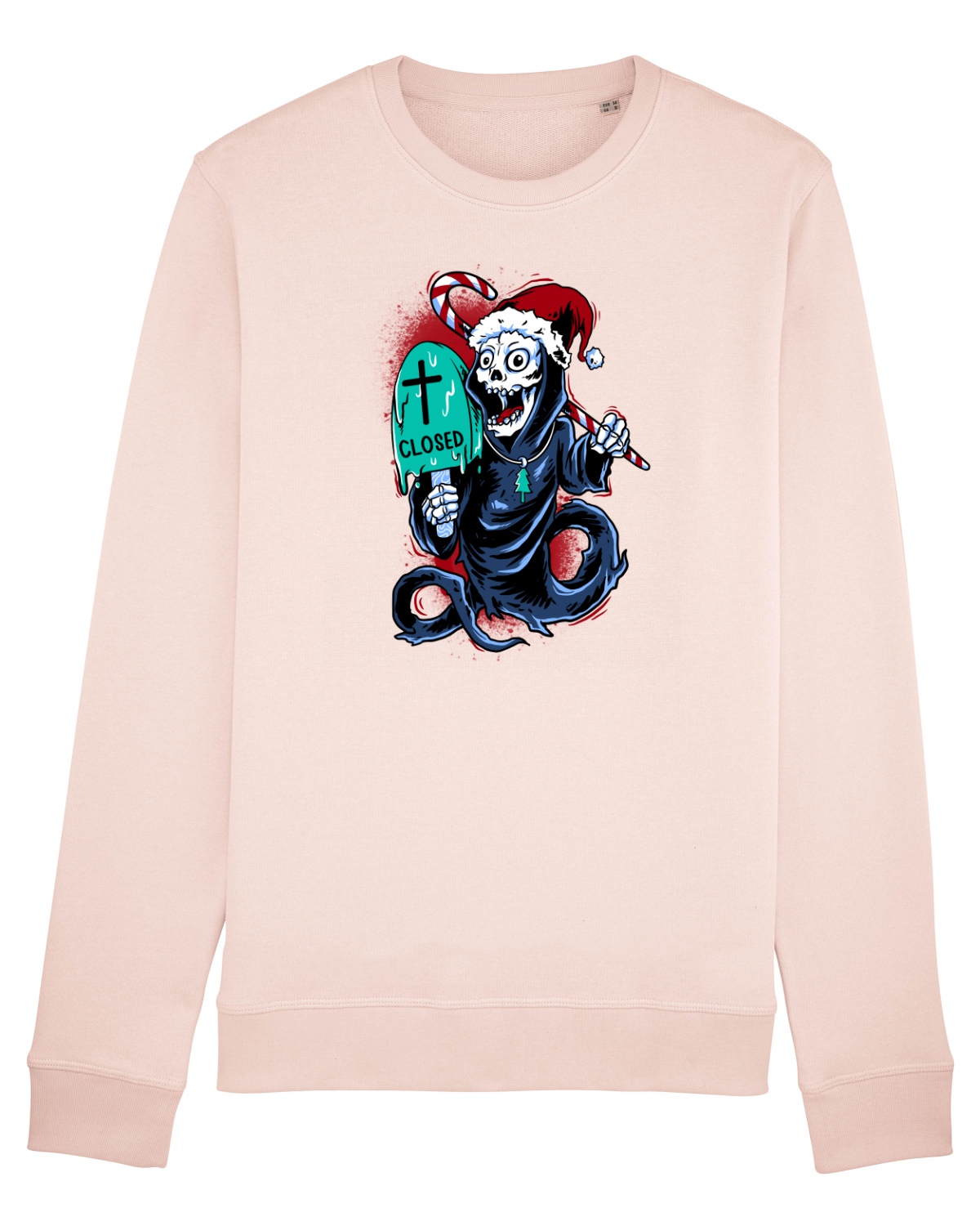 Bluză mânecă lungă Unisex Rise Candy Pink