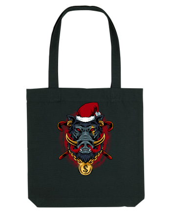 GOLDEN SANTA BOAR Black