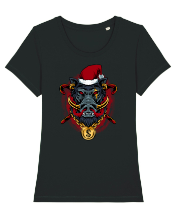GOLDEN SANTA BOAR Black