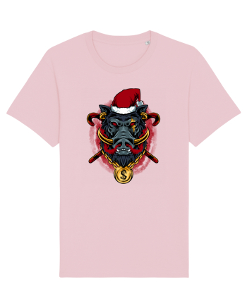 GOLDEN SANTA BOAR Cotton Pink