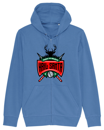 HAIL SANTA Bright Blue