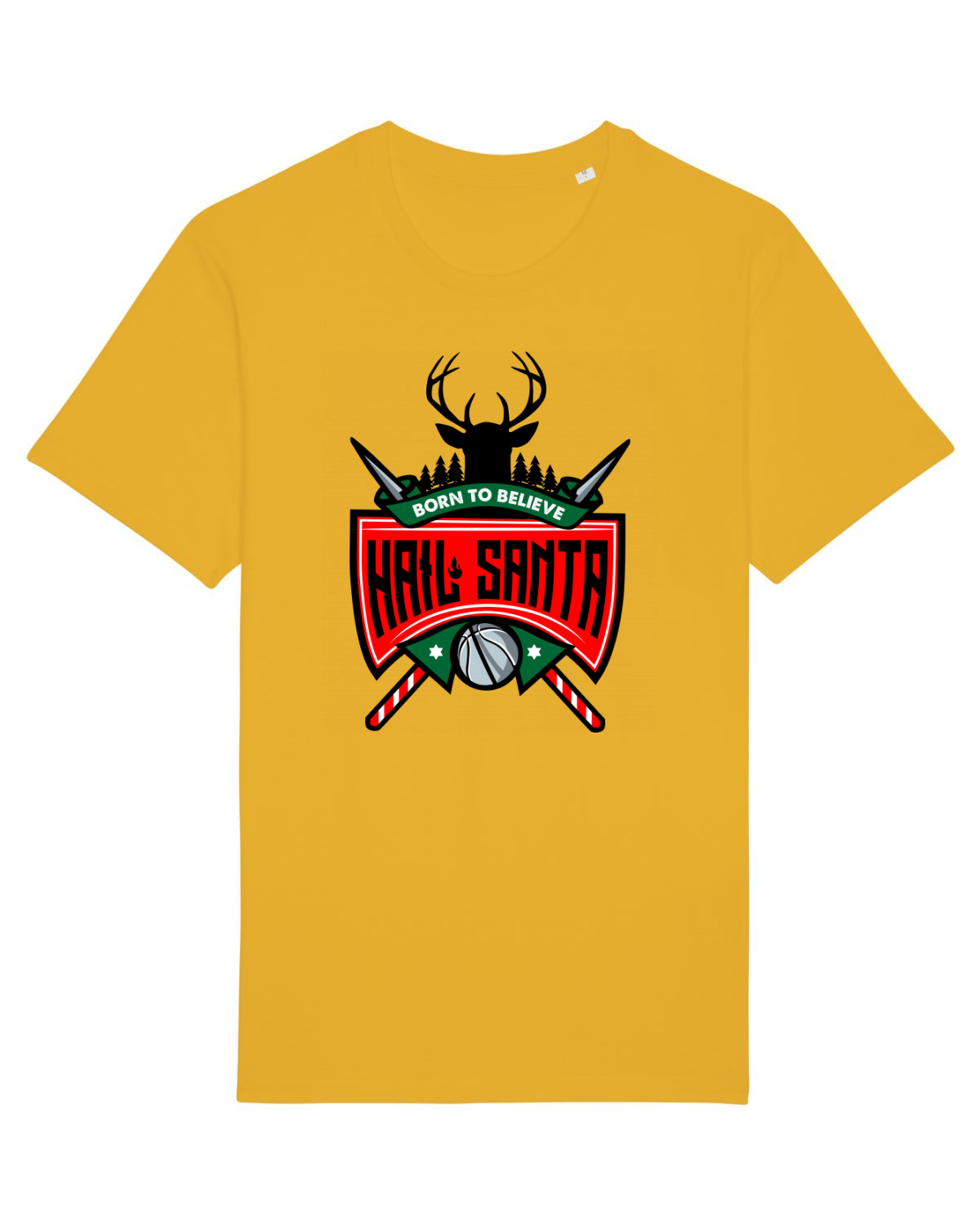 Tricou mânecă scurtă Unisex Rocker Spectra Yellow