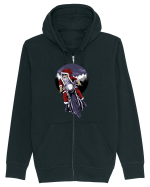 HOLIDAY ADVENTURE SANTA RIDER Hanorac cu fermoar Unisex Connector