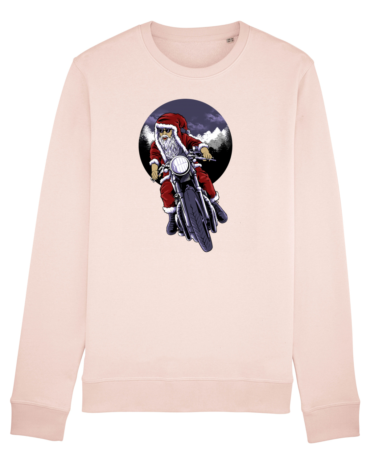 Bluză mânecă lungă Unisex Rise Candy Pink