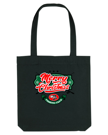 Merry christmas Fishing Club Black