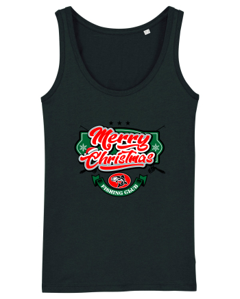Merry christmas Fishing Club Black