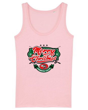 Merry christmas Fishing Club Cotton Pink