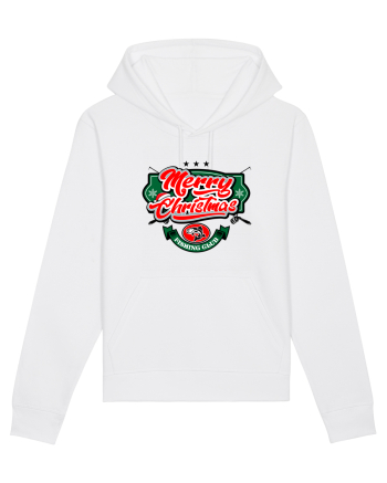 Merry christmas Fishing Club White