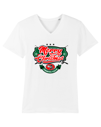 Merry christmas Fishing Club White