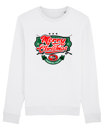 Merry christmas Fishing Club White