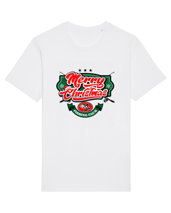 Merry christmas Fishing Club White