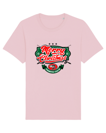 Merry christmas Fishing Club Cotton Pink